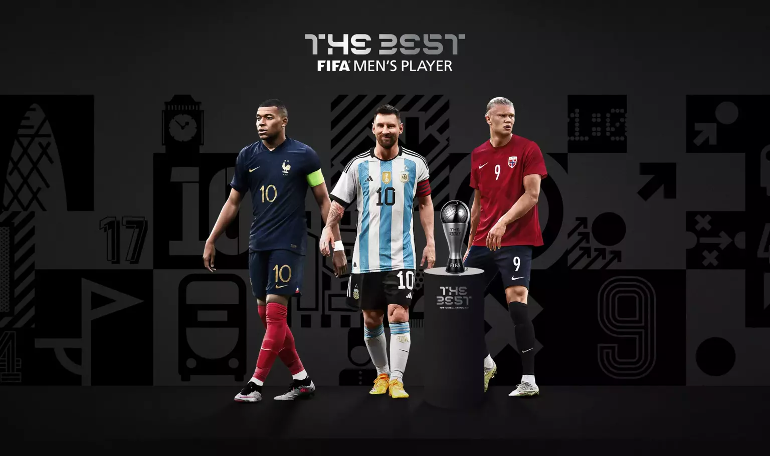 The Best – Joueur de la FIFA 2023 : les 3 finalistes dévoilés